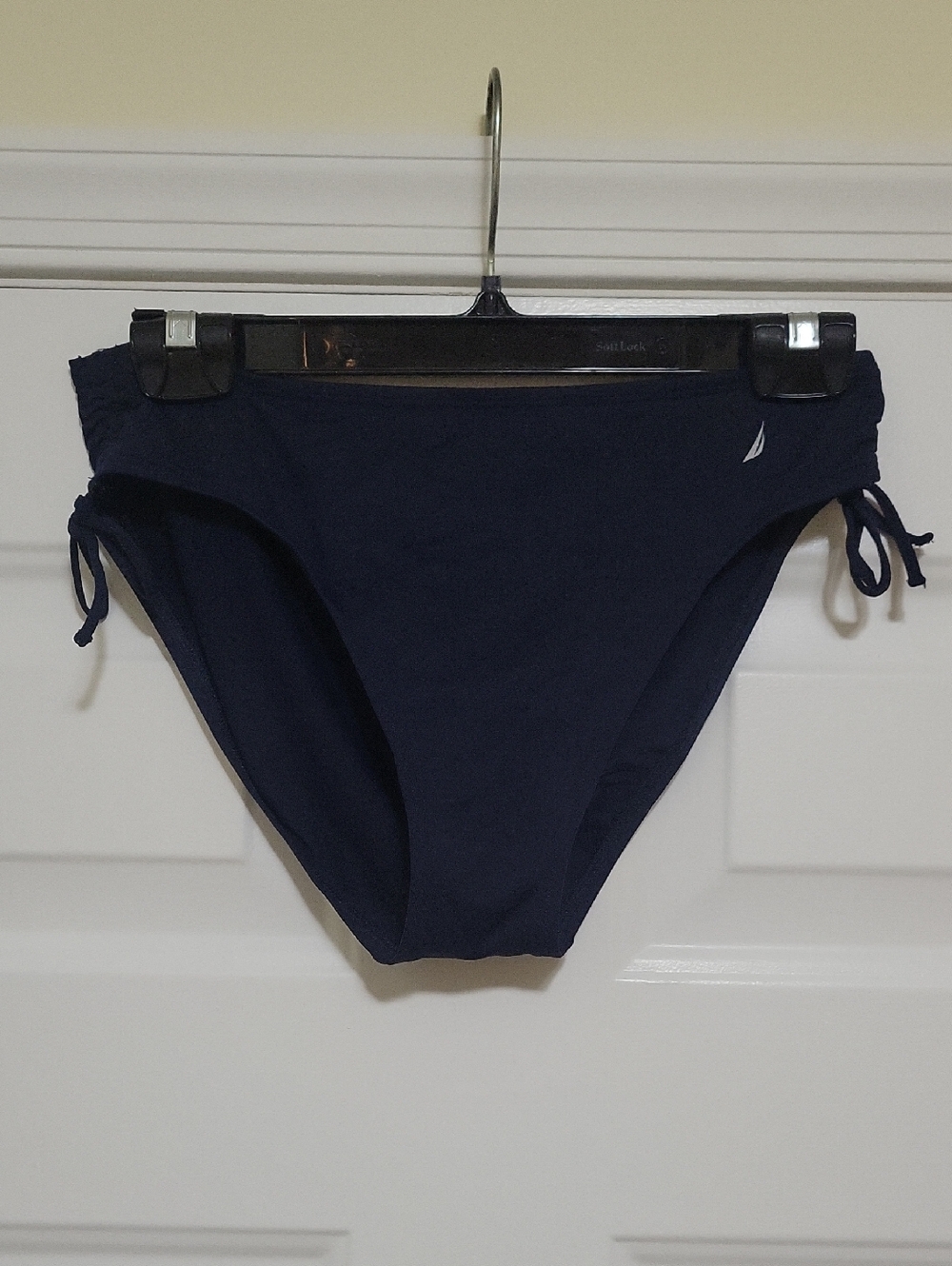 Nautica Dark Navy Side-Tie Bikini Bottoms